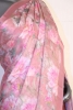 Designer Floral Prints Pure Satin Crepe Silk Saree 